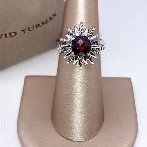 ❣️🖤David Yurman Garnet Starburst Ring🖤❣️
